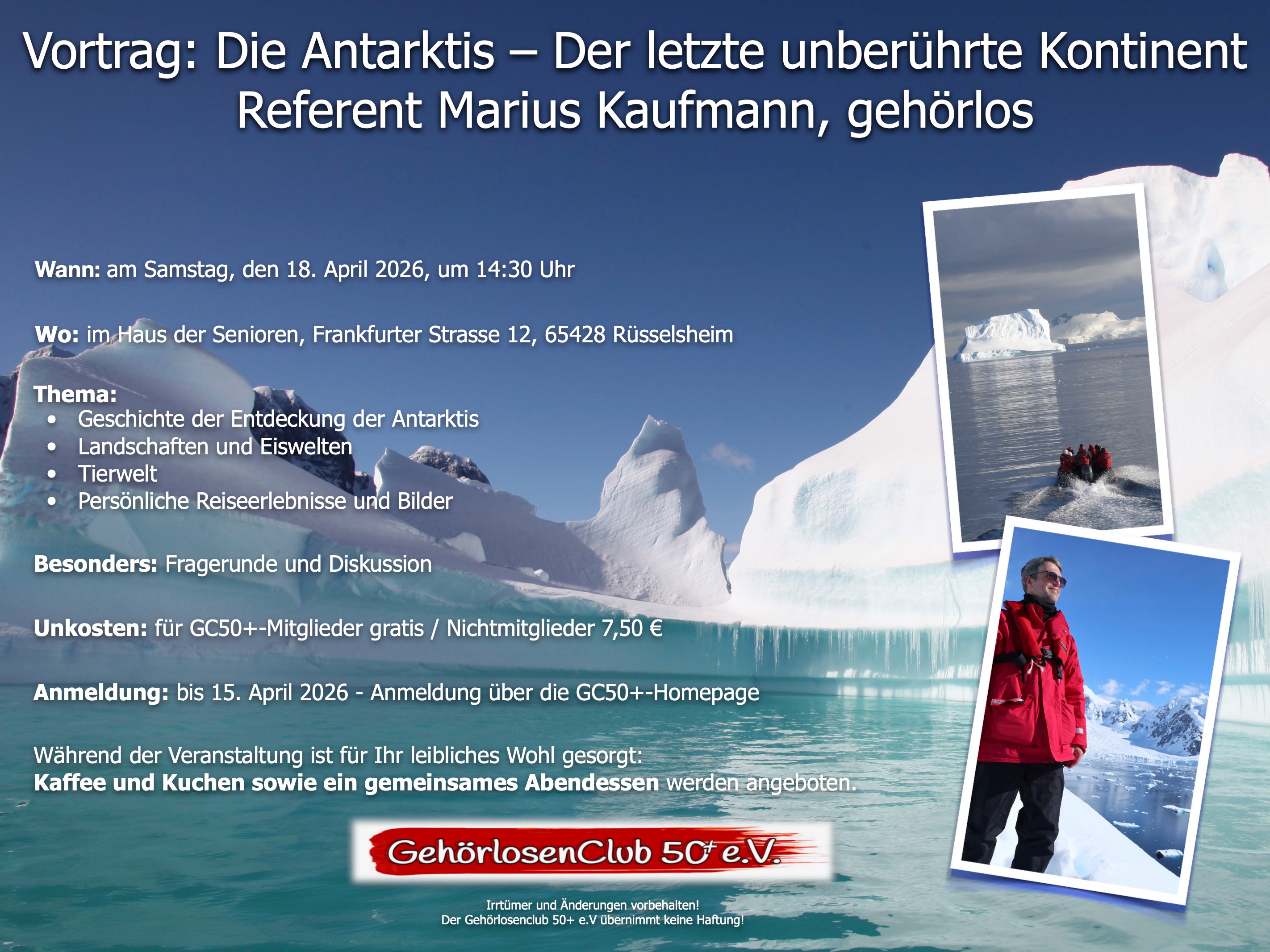 2026-04-18 • Die Antarktis – Der letzte unberührte Kontinent