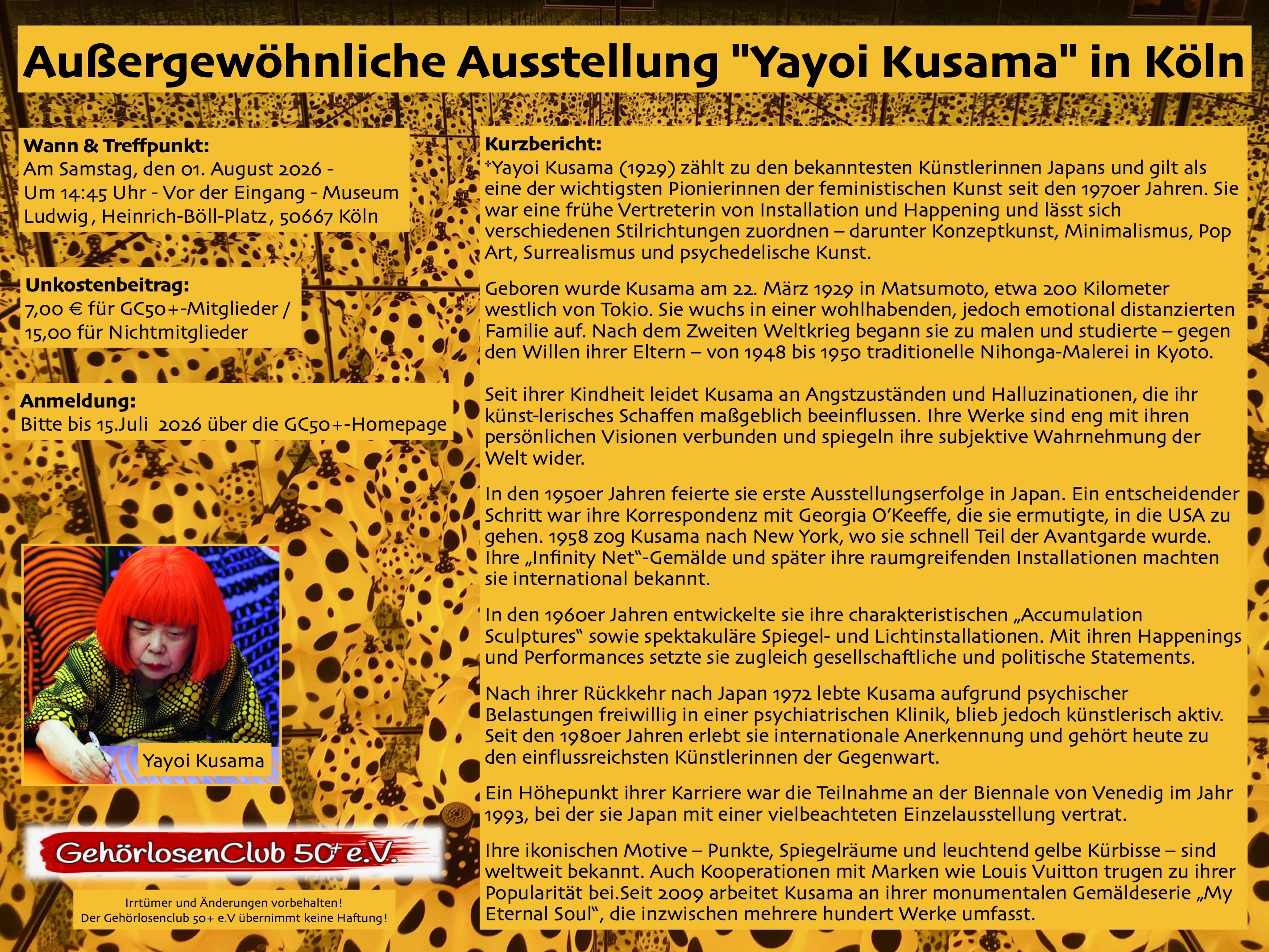 2026-08-01 • Kunstausstellung in Köln
